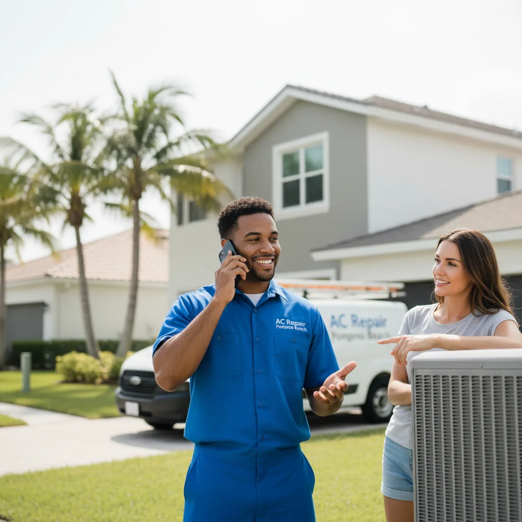 AC Repair Pompano Beach customer support in Oreland